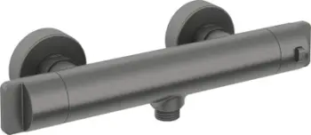 Rubinet dushi Deante termostatik, montim mur, titanium grafit çelik
