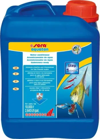 Trajtues uji për akuarium Sera Aquatan, 2.5L, pH neutral
