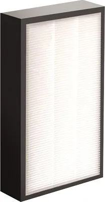 Filtër ajri Air Cleaner 13x7-2/5x1-7/8, HEPA 0.3 mikron, kornizë plastike, i zi - 2