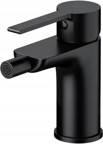 Rubinet bide Virgo S951-573, montim në dysheme, i zi