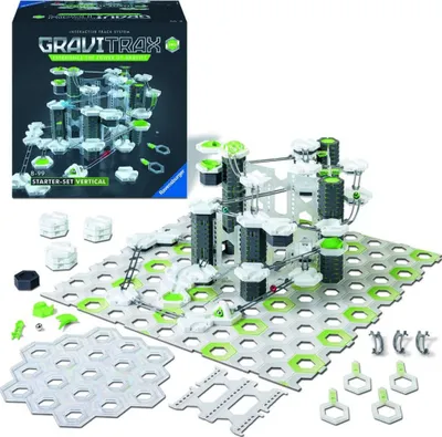 Lodër ndërtimi Ravensburger GraviTrax PRO Starter Set, 150 pjesë, pistë vertikale, shumëngjyrëshe - 2