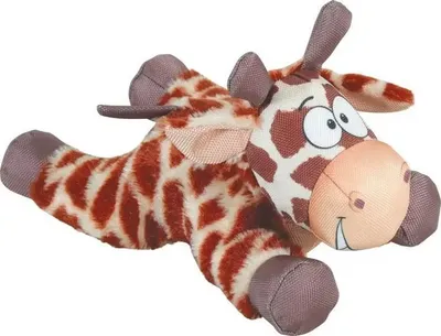 Lodër pelushi për qen Zolux Olaf Giraffe, me tingull, material Oxford - 1