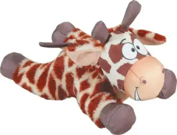 Lodër pelushi për qen Zolux Olaf Giraffe, me tingull, material Oxford