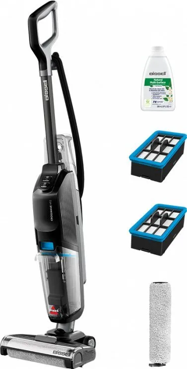 Pastrues elektrik Bissell Crosswave HF2 Pro, 2 në 1, për dysheme dhe tapeta, i zi - 2