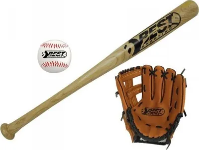 Set bejsbolli Best Sporting Junior, shkop 61cm, dorezë 9.5", me çantë mbajtëse - 1
