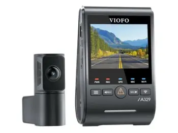 Kamerë makine Viofo A329 2CH, 4K 60FPS, WiFi GPS, e zezë