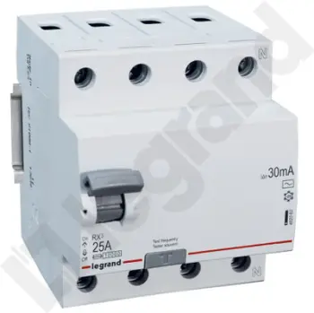 Ndërprerës diferencial Legrand, RX3, 25A, 400V