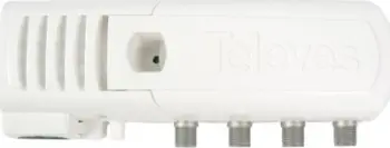 Amplifikator antene shtëpiak Televes, 3 hyrje 2+TV, VHF UHF, Auto LTE