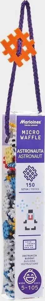 Blloqe ndërtimi për fëmijë Marioinex Micro Waffle Astronaut, 150 pjesë