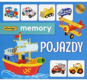 Loja memorike Adamigo Memory Vehicles GXP-630506, 48 pllaka, edukative