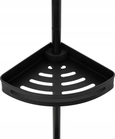 Raft teleskopik dushi 5five, 4 shporta, 240 cm, i bardhë - 2