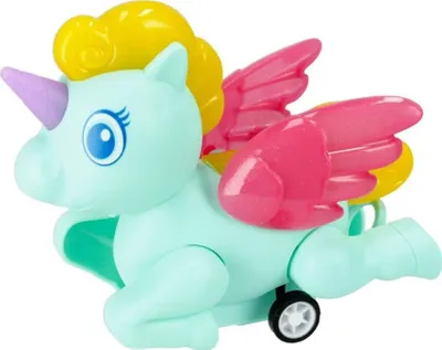 Lodër tërheqëse unicorni Mega Creative 490304, ndriçuese, 12 cm, shumëngjyrëshe - 3