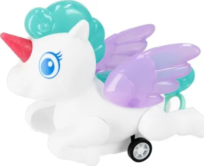 Lodër tërheqëse unicorni Mega Creative 490304, ndriçuese, 12 cm, shumëngjyrëshe - 4