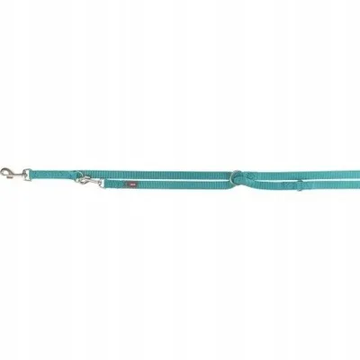 Set jakë dhe shollë për qen Trixie Premium Double Layer, 200x1.5 cm, i rregullueshëm, ngjyrë aqua - 1