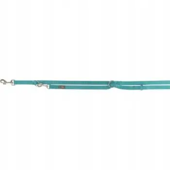 Set jakë dhe shollë për qen Trixie Premium Double Layer, 200x1.5 cm, i rregullueshëm, ngjyrë aqua