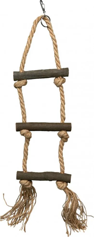 Shkallë me litar për zogj Trixie 3 STEPS, 40cm - 1
