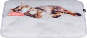 Shtrat për mace Trixie Nani, 40 x 30 cm, gri