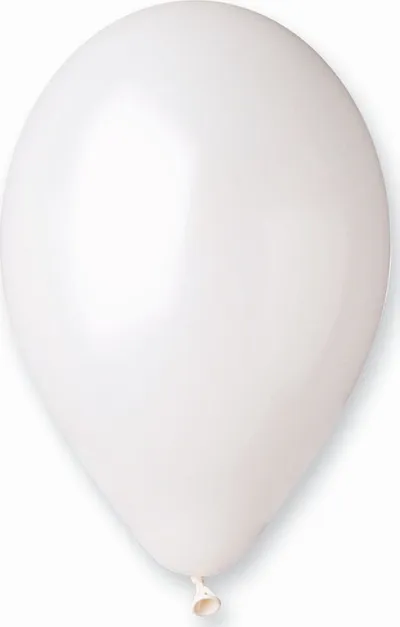 Balona Godan Metallic, 33 cm, perlë e bardhë, 50 copë - 1
