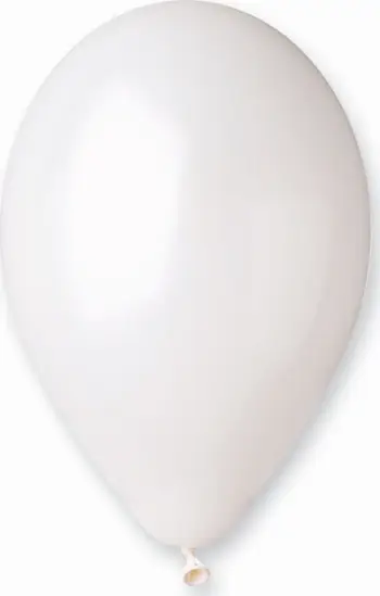 Balona Godan Metallic, 33 cm, perlë e bardhë, 50 copë
