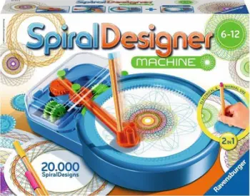 Makinë projektuese spirale Ravensburger, e kaltër