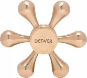 Fidget spinner Denver SPM-650, metalik, rrotullim deri 180 sekonda, ngjyrë ari