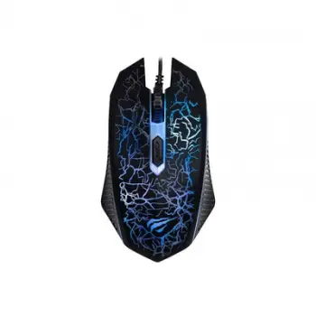 Maus gaming Havit HV-MS691-4D, me kabllo, 1200 DPI, i zi me ndriçim