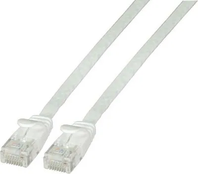 Kabllo rrjeti EFB Elektronik K8107WS.1, RJ45 Cat 6a, 1m, e bardhë - 1