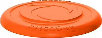 Lodër frisbi për qen Pitchdog, 24cm, portokalli - 2