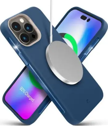 Mbështjellës telefoni Spigen Cyrill Ultra Color MagSafe, për iPhone 14 Pro Max, Coast blu e errët