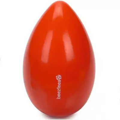 Lodër për qen Beeztees Funny Eggy, plastike e fortë, portokalli - 1