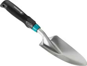 Lopatë dore Gardena Comfort, për mbjellje dhe transplantim, çelik, blu