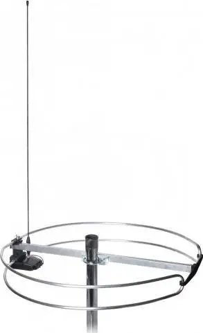Antena radio RTV Dipol 1/RUZ/PM-B, 88-108 MHz, për çati, metalike
