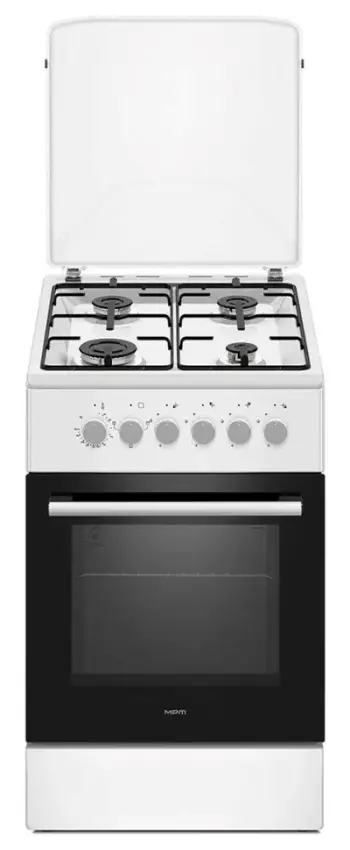 Shporet MPM MPM-56-KGM-04, kombinim gas dhe elektrik, 58L, i bardhë