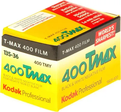 Film fotografik Kodak T-MAX 400 TMY135-36, 35mm, 36 poza, bardh e zi - 1