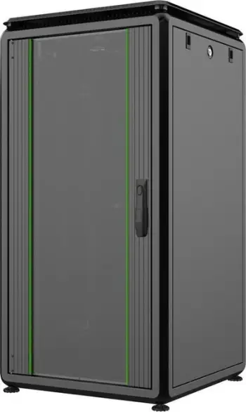Kabinet rack Lanview RDL22U66BL, 22U, 600x600 mm, i zi