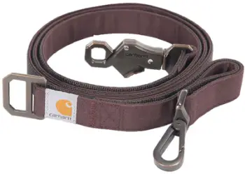 Zinxhir qeni Carhartt Wine Nylon Duck, Large, rezistent ndaj ujit, i kuq verë