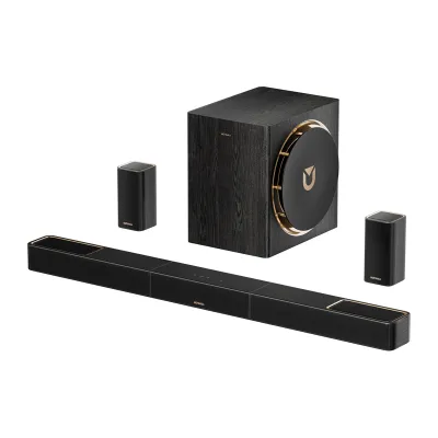 Soundbar Ultimea Skywave X50, me nën-boks, pa tela, i zi - 2
