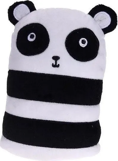 Mbajtëse dere Cheerful Bumper Panda, 1kg, dekorative, e bardhë e zezë - 1