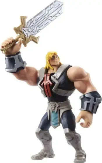 Figurë aksion Mattel He-Man and the Masters of the Universe, He-Man HBL66, artikull koleksionues, shumëngjyrëshe