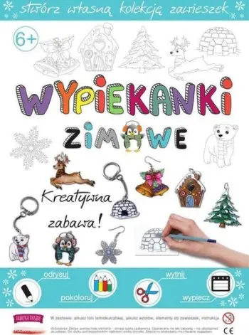 Set krijues dimëror Winter Baking Crafts, për bizhuteri dhe aksesorë, multingjyrësh
