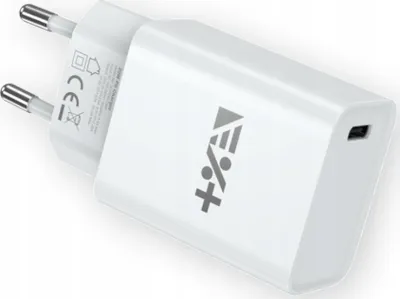 Karikues murale NEXT ONE, 20W PD, 1x USB C, i bardhë - 4