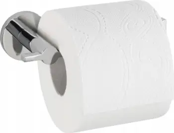 Mbajtëse letre higjienike WENKO UV-Loc Isera, montim pa shpime, inox, argjendi