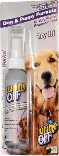 Spray për urinë për qen Urine Off Dog And Puppy, heqës njollash, neutralizues aromash