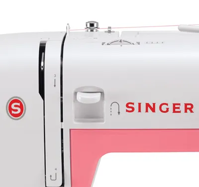 Makina qepëse Singer Semplice 3210, mekanike, për fillestarë, e bardhë rozë - 4