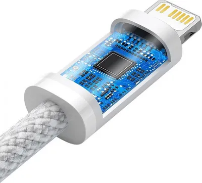 Kabllo karikimi Baseus BSU3071WHT USB C në Lightning, 1m, 20W, e bardhë - 4