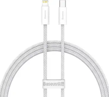 Kabllo karikimi Baseus BSU3071WHT USB C në Lightning, 1m, 20W, e bardhë