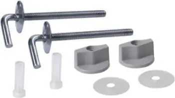 Vidhat për kapak tualeti Cersanit K99-0001, duroplast, metal rezistent, krom