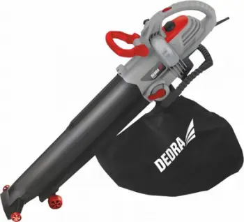 Fshesë kopshti Dedra DED8689, 3000W, funksion thithje dhe fryrje, e kuqe