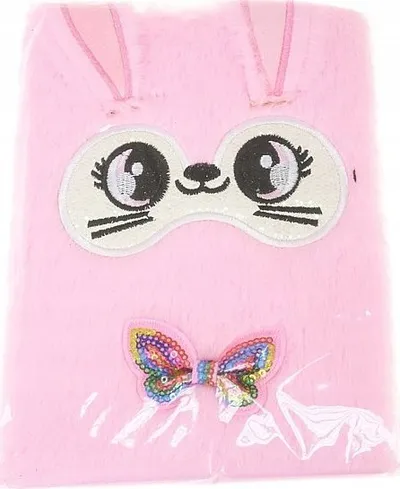 Ditar plush Notes Fox Diary A5, me vija katrore, shumëngjyrësh - 14