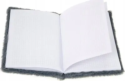 Ditar plush Notes Fox Diary A5, me vija katrore, shumëngjyrësh - 9